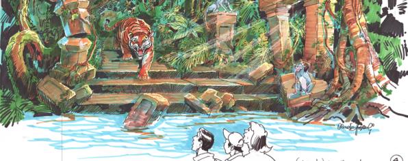 PortAventura Salou 2014 new water attraction Angkor-1