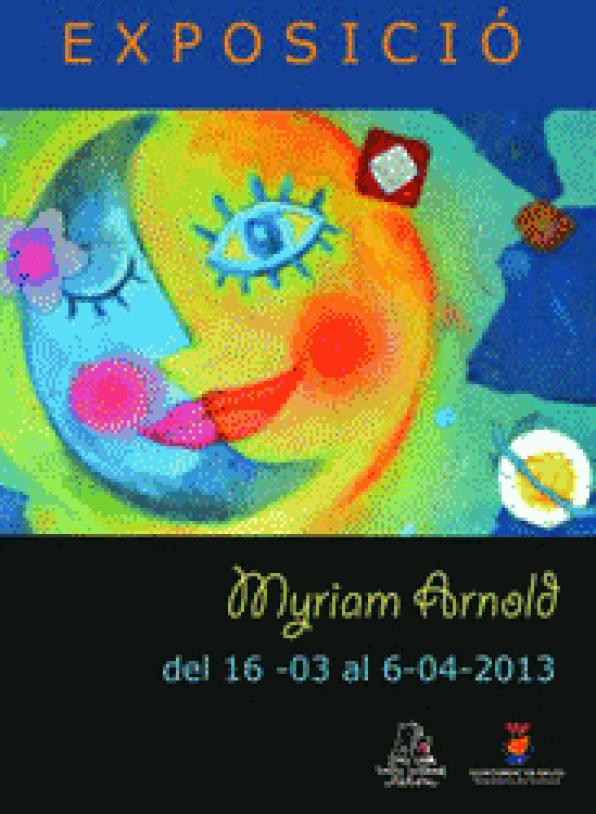 The universe idyllic chromatic Myriam Arnold arrives at the Torre Vella