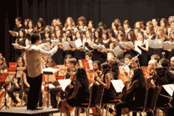 Success of a key public concert Symphony Conservatory of Tarragona