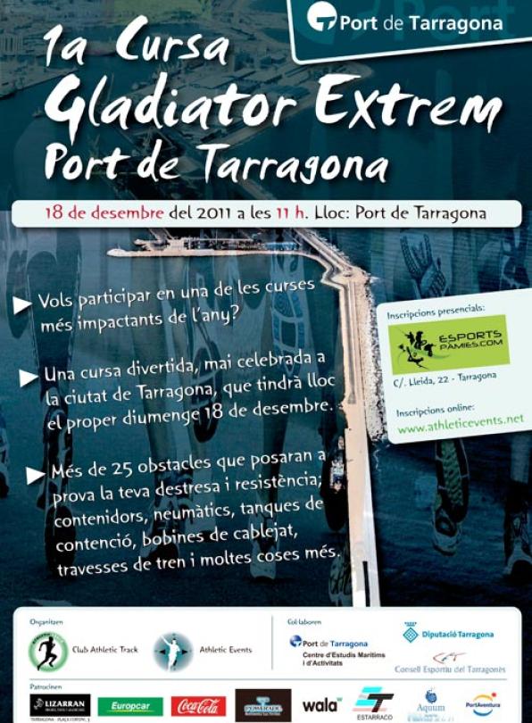 Este domingo llega la 'Gladiator Extrem Pot', la primera carrera de obstáculos de Tarragona