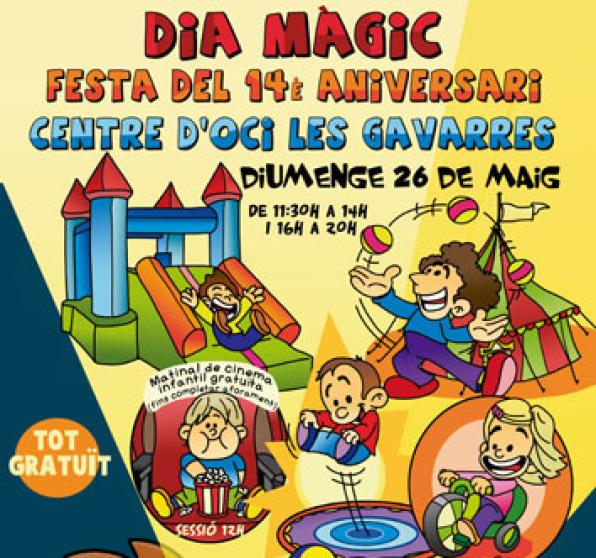 Festa anniversary del centre Les Gavarres aquest Diumenge