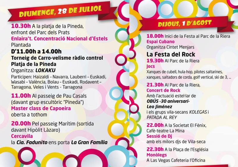 Capoeira, Pasacalles y Rock