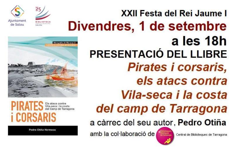 Programa presentaci&oacute;n del libro sobre piratas y corsarios