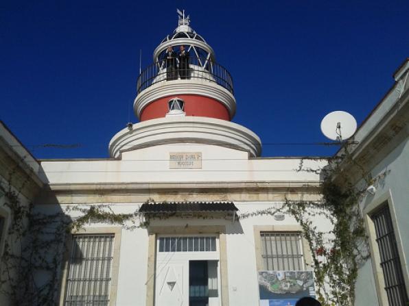 The lighthouse tower is one of the characteristic features of Salou