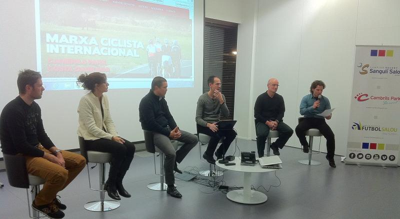 Presentaci&oacute; de la Marxa Ciclista Cambrils Park Costa Dorada 
