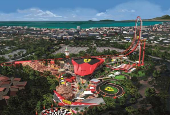 Imagen de Ferrari Land en PortAventura World de Salou