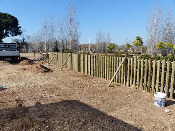 Àrea per a gossos a la zona verda de l'Av. Dr. Eduard Punset de Salou