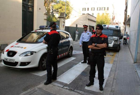 The Catalan police conducted a house search that gave them away.