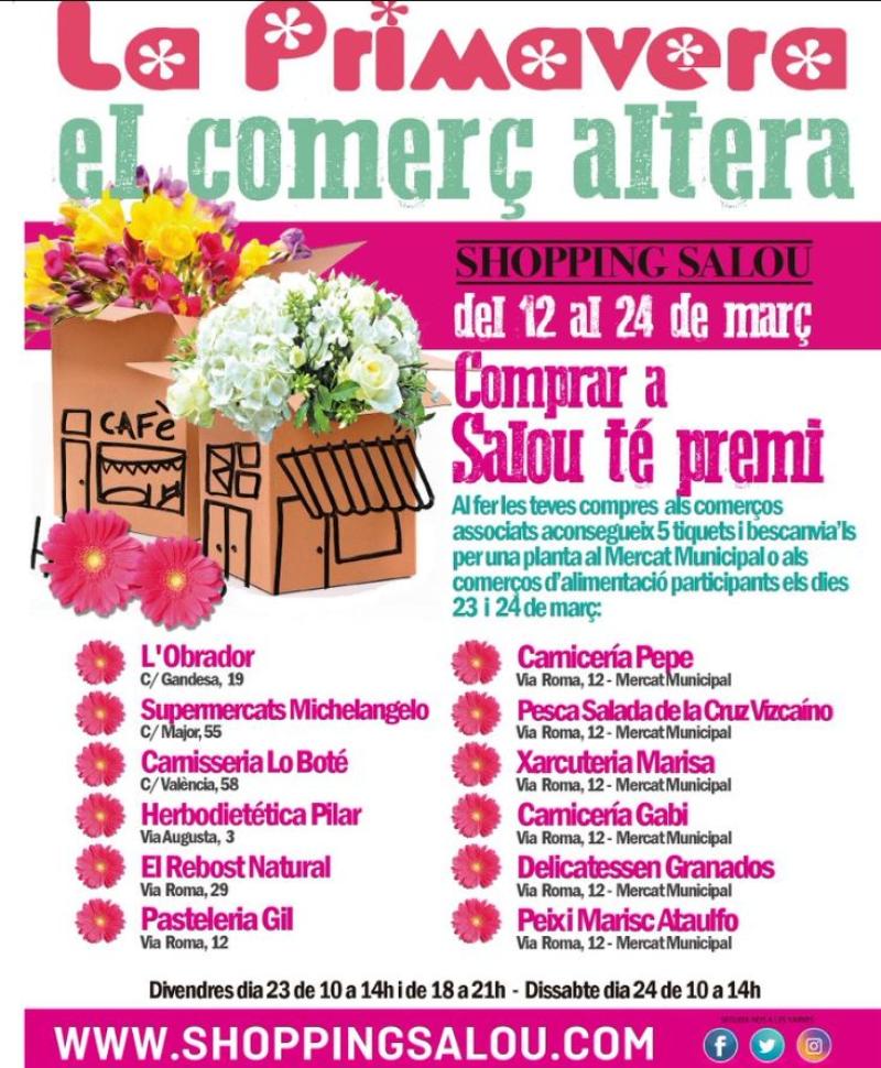 Cartell de la campanya "La primavera el comer&ccedil; altera" de Salou