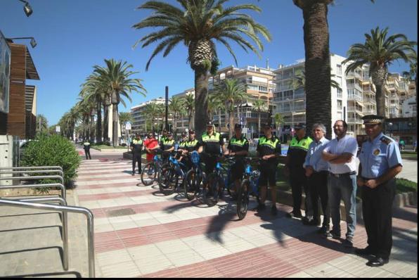 The Beach Police has six new bicycles to patrol