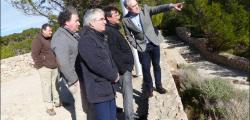 Costes es compromet a agilitzar l'adequació del Camí de Ronda