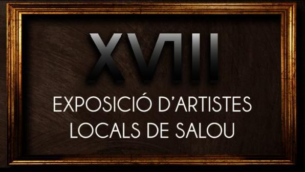 Cartel anunciador de la muestra de artistas locales