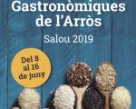 Image of the poster of the Gastronomic Days of the Salou Rice