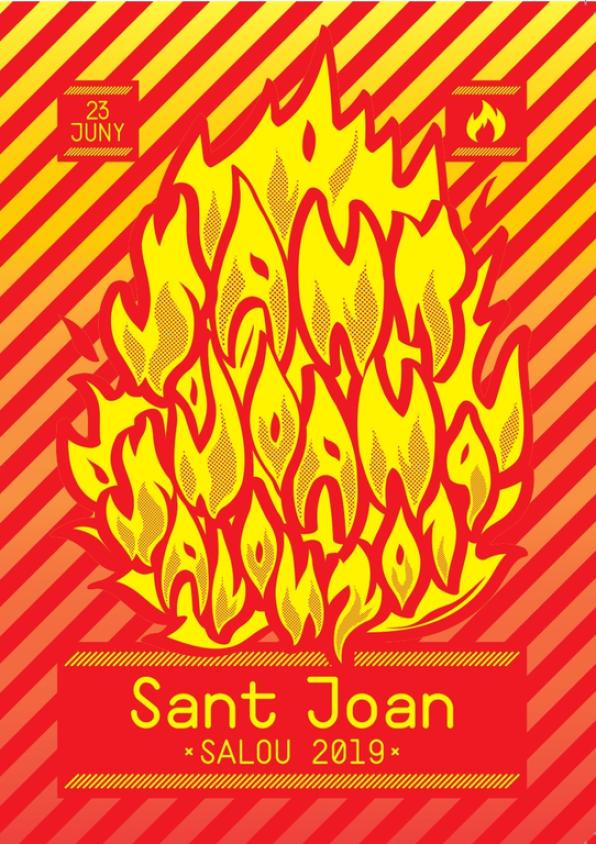 Cartel de la Revetlla de Sant Joan de Salou 2019