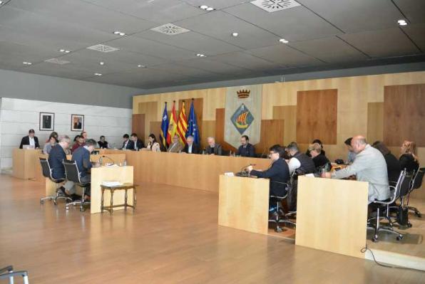 El ple de l'Ajutament de Salou que ha aprovat el pressupost 2020