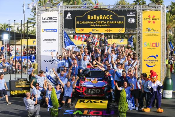 RallyRACC Catalunya-Costa Daurada in Salou at 2019