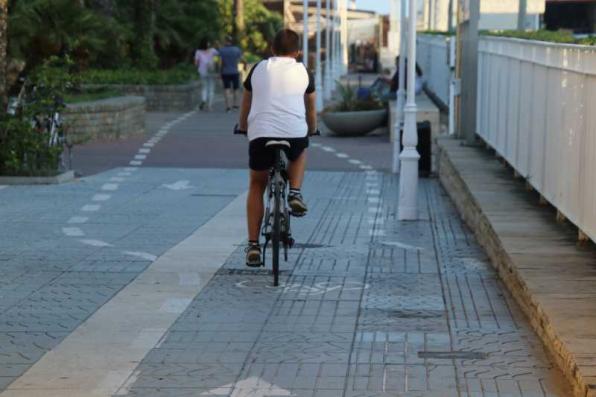 Salou bike path