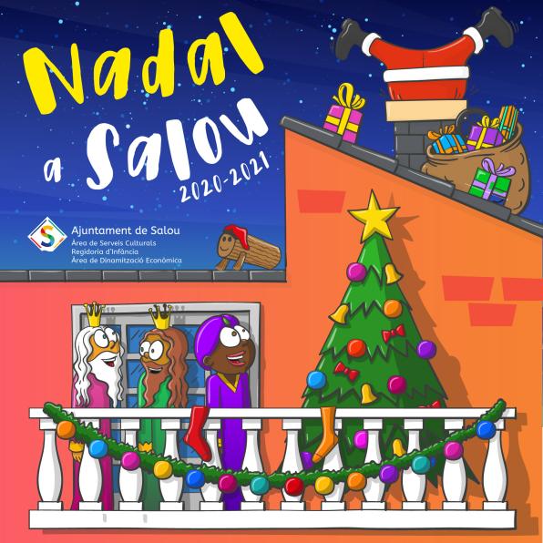 Cartell del programa Nadal a Salou