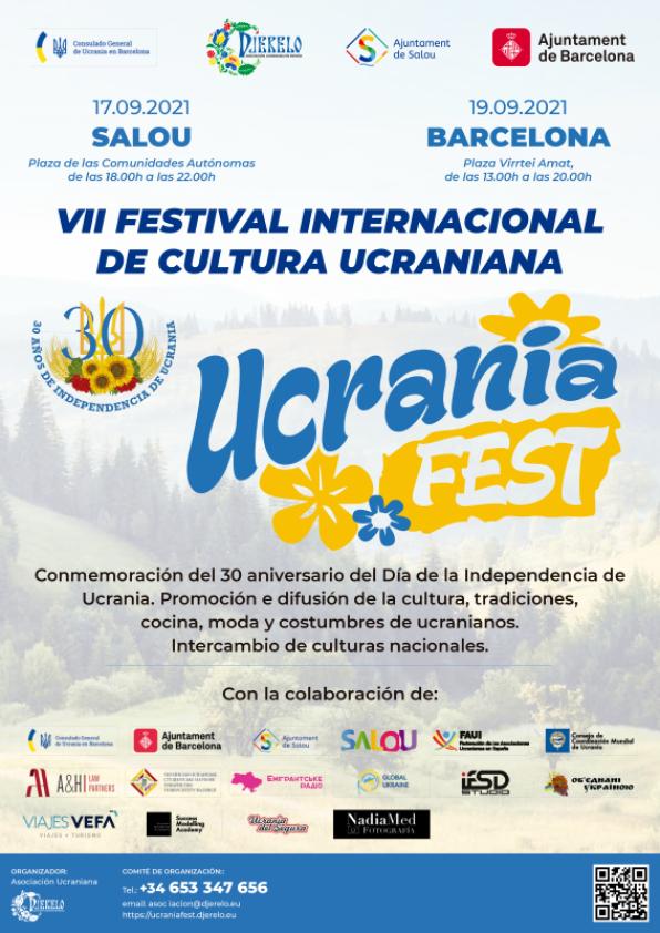 Ukraine Fest 2021 poster