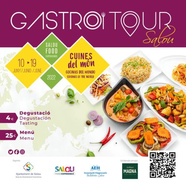 Cartel GastroTour  Salou 2022