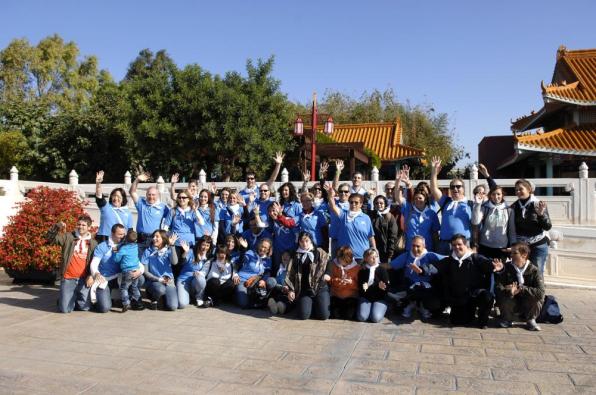 Volunteers from &quot;la Caixa&quot; accompany more than 1,700 people with Down syndrome in Port Aventura