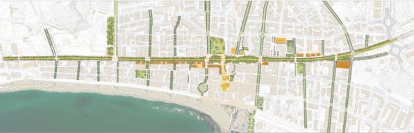 Preliminary project of the Eix Cívic, a future great avenue