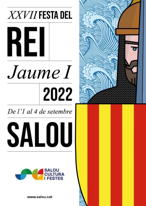 Cartell Festa Rei Jaume I Salou 2022