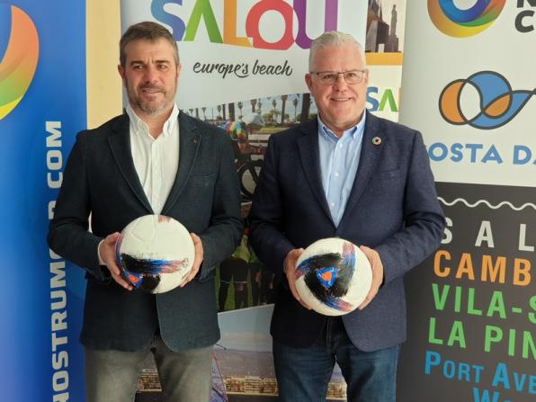 El alcalde Salou y el ceo de Mare Nostrum Cup 