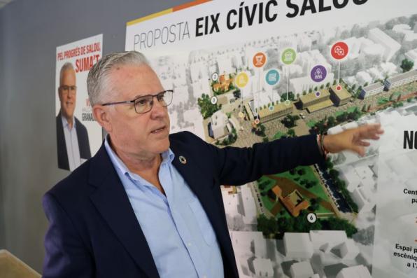 Granados ha presentat el projecte d'Eix Cívic