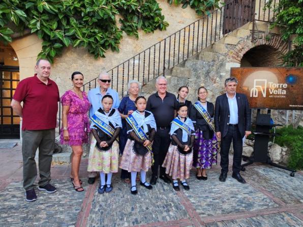 Authorities in the reopening of Torre Vella of Salou