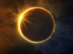 Una fase espectacular del eclipe: el anillo de diamantes