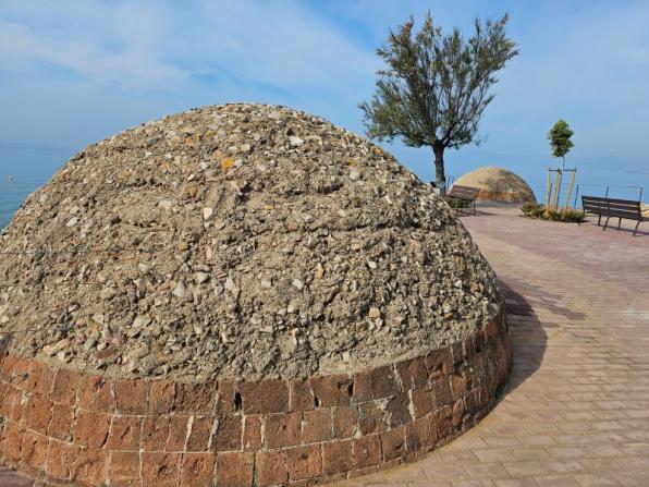 Los nidos de ametralladoras de la Punta de Porroig de Salou
