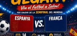 Salou to install giant screen for Spain vs France match