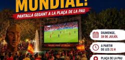 Salou to install giant screen for Spain vs Argentina World Cup final