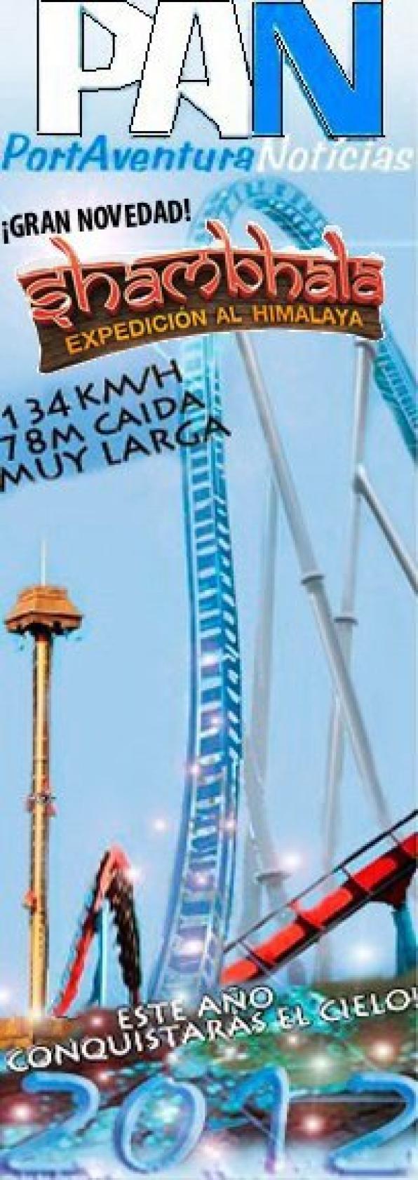 La nueva montaña rusa Shambhala, llamada a convertirse en el nuevo icono de PortAventura