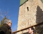 Comienzan las obras de restauración de la torre de la Ermita de la Virgen del Camino de Cambrils