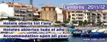 Half a dozen of hotels remain open year-round in Cambrils and three more at Vila-seca/La Pineda