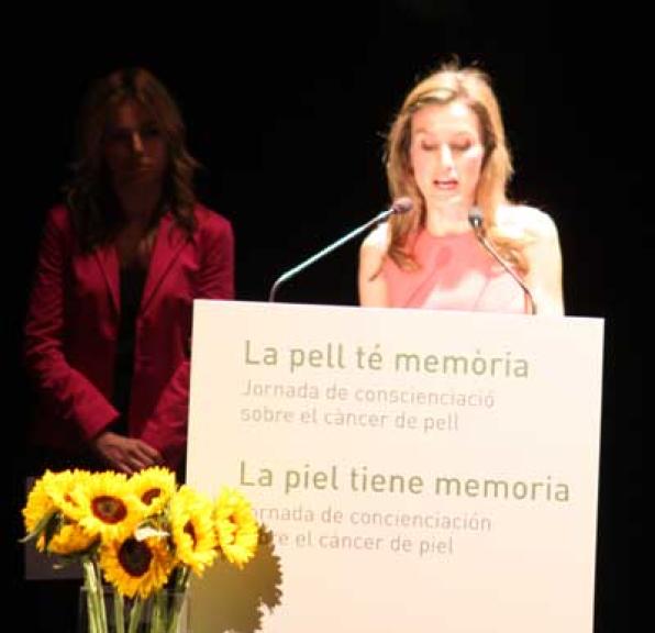 La princesa Letizia Ortiz presideix a Salou una jornada sobre el càncer de pell i el melanoma 4