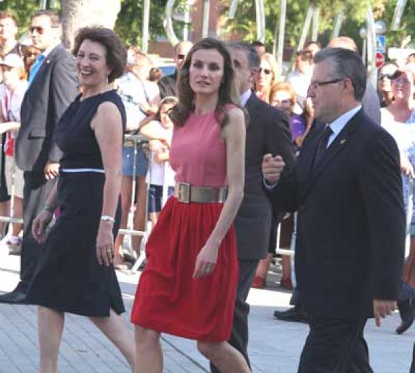 La princesa Letizia Ortiz presideix a Salou una jornada sobre el càncer de pell i el melanoma