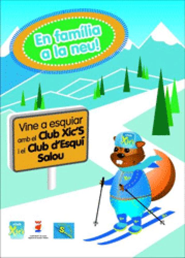 The Club XicŽs  proposes skiing for children