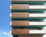 Facade of Magnolia Hotel in Salou from the pool