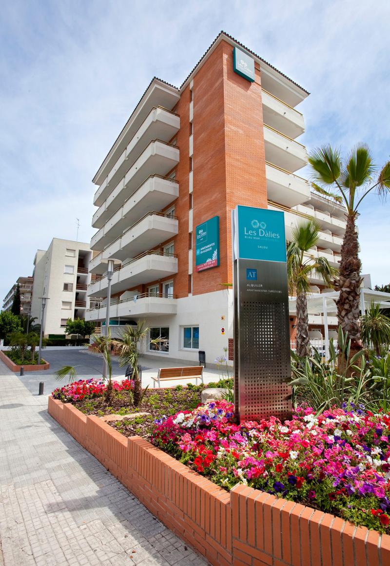 Vista de los apartamentos Les D&agrave;lies a Salou