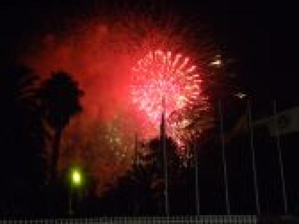 Salou dismisses Nits Daurades 2012 with a spectacular castle of fire