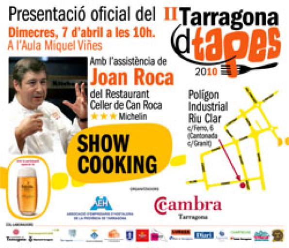 Tarragona. Polígono Industrial. Clase Magistral de Cocina.