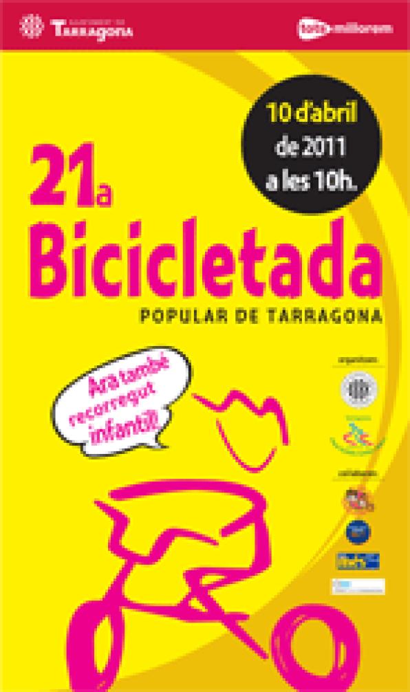 La 21 ª Bicicletada de Tarragona se presenta con un nuevo circuito infantil